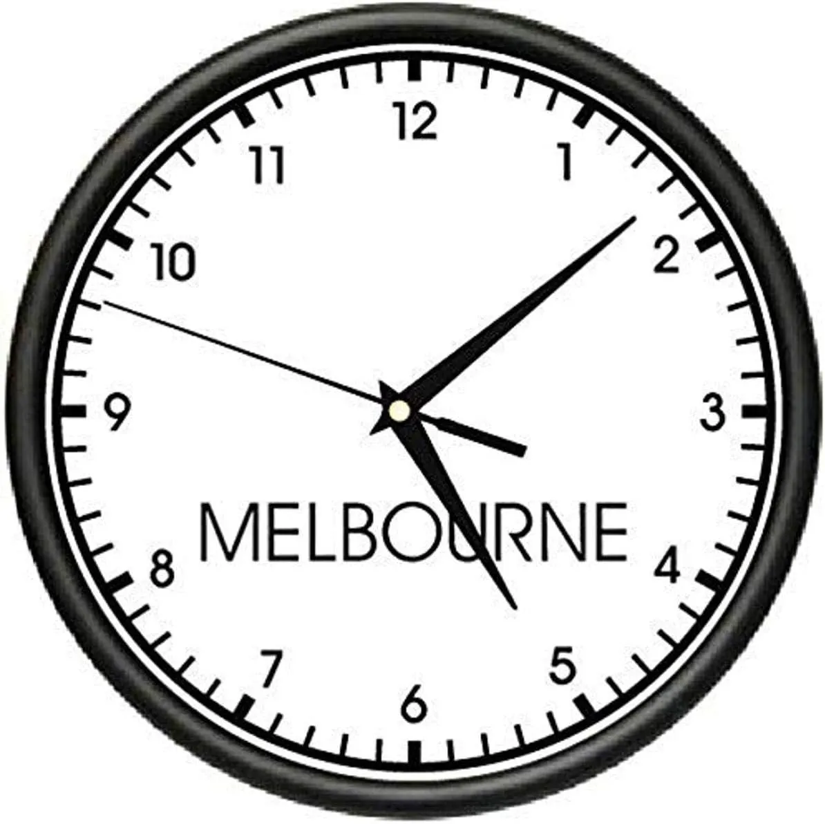 SignMission Melbourne TIME Wall Clock World time Zone Clock Office Business