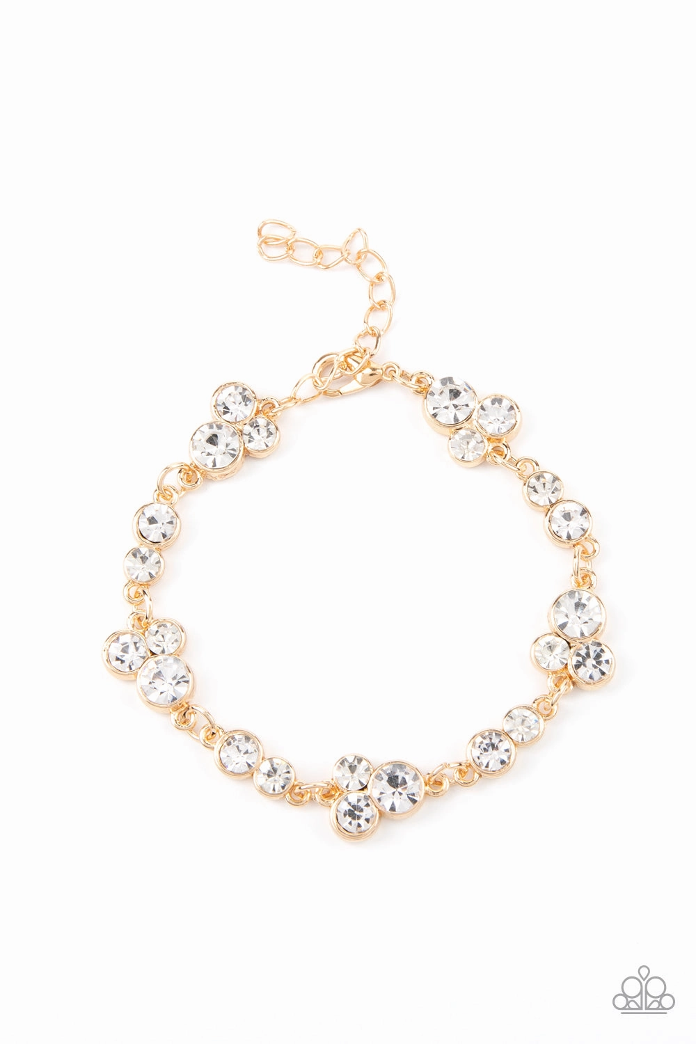 Social GLISTENING - Gold Paparazzi Accessories