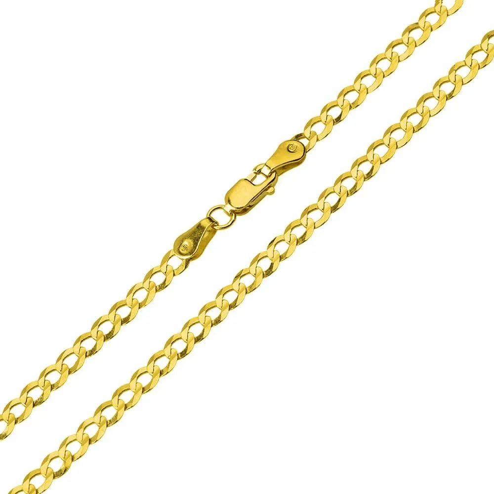 Solid 14k Yellow Gold Sailing Sailboard Windsurfing Pendant with Rolo Cable, Curb, or Figaro Chain Necklaces