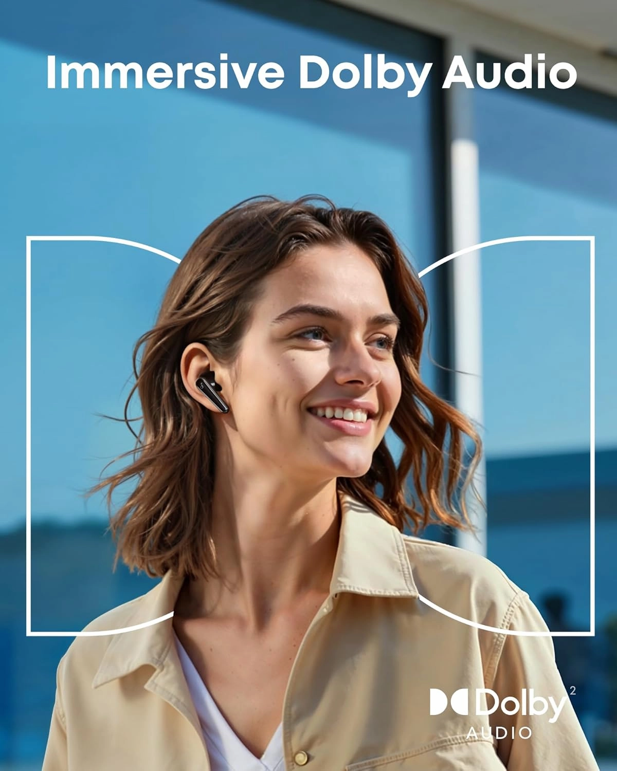 soundcore Liberty 5 by Anker, Noise-Cancelling Wireless Earbuds, 2x Stronger Voice Reduction, Real-Time Adaptive Noise Cancellation, Fast Charging, Dolby Audio, 6-Mic AI Clear Calls, Long Battery Life