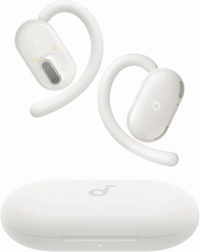 Soundcore V20i by Anker Open-Ear Headphones, Adjustable Ear Hooks, Ultra-Comfort, Snug Fit, Powerful Sound, Clear Calls, IP55, LED Lights, 36H Playtime, Bluetooth 5.4 Earbuds, Multipoint Connection