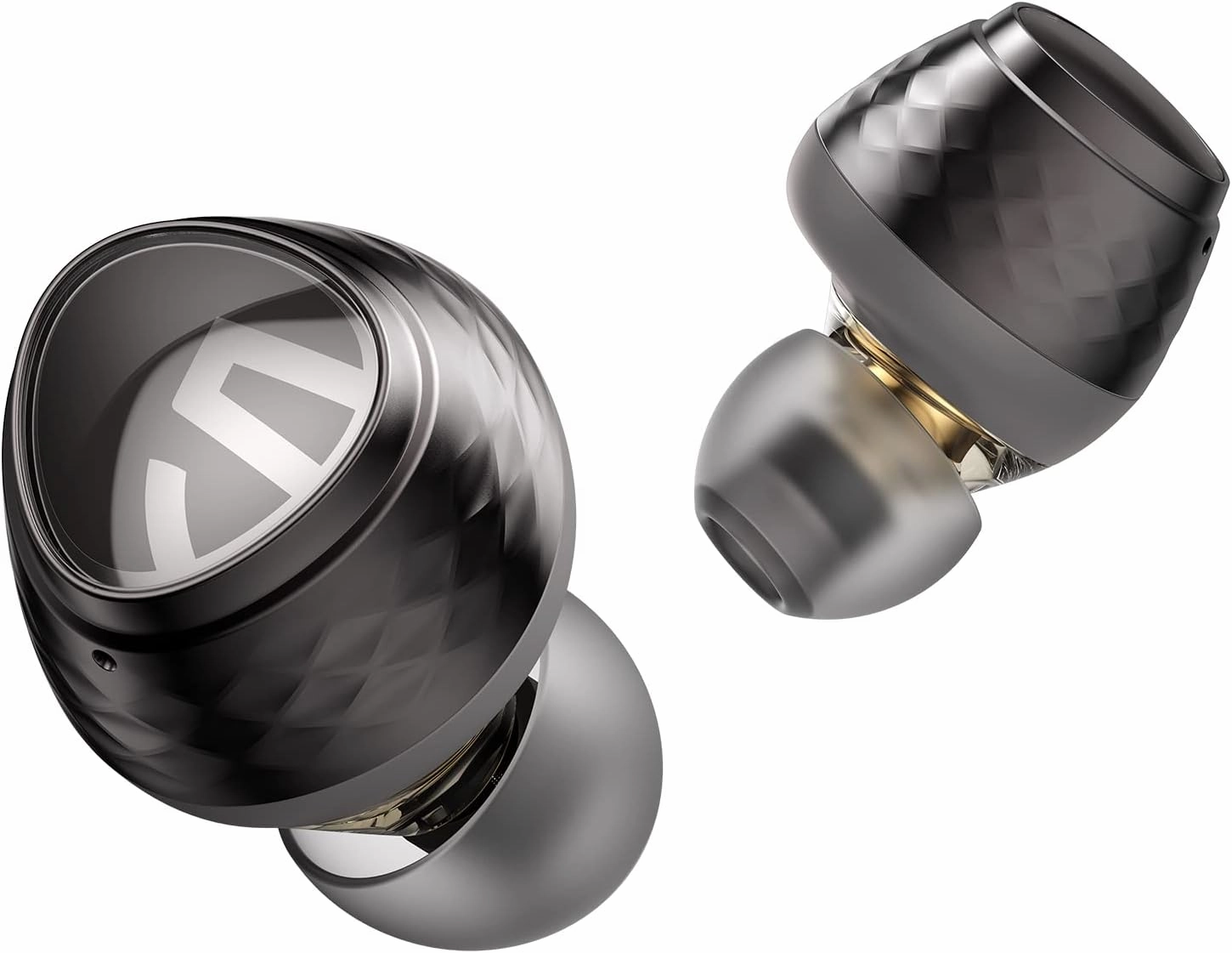 SoundPEATS Wireless Earbuds, Engine4 HiFi Stereo Earphones Coaxial Dual Dynamic Drivers Ear Buds, 43Hrs Bluetooth 5.3 High-Fidelity Headphones, Multipoint Pairing Bluetooth Earbuds with Hi-Res & LDAC