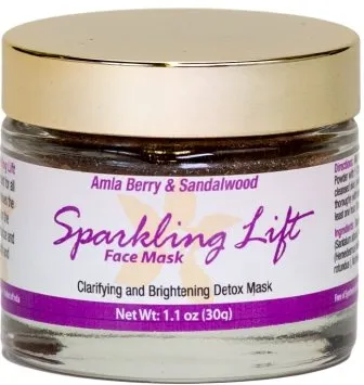 Sparkling Lift-Clarifying and Brightening Facial and Body Mask-100% natural -with Amalaki and Sandalwood