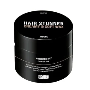 [SSANAI Hair Wax] Styling Cream with Medium Hold with Slight Shine - Hair Wax, Mens hair cream, Hair Styling products, Wax for Medium Length Wavy and Classy Hair Styles 1.76oz