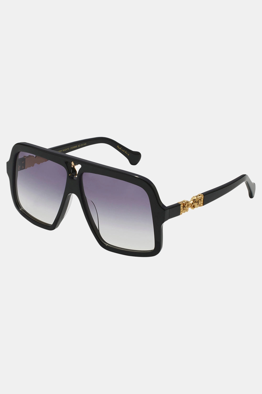 STARRY NIGHTS SUNGLASSES SOLID BLACK