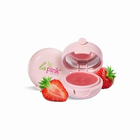 Strawberry Tinted Lip Balm | With Shea & Kokum Butter | Deep Nourishment & Hydration | Soft & Smooth Lips | Microplastic-Free | 15g
