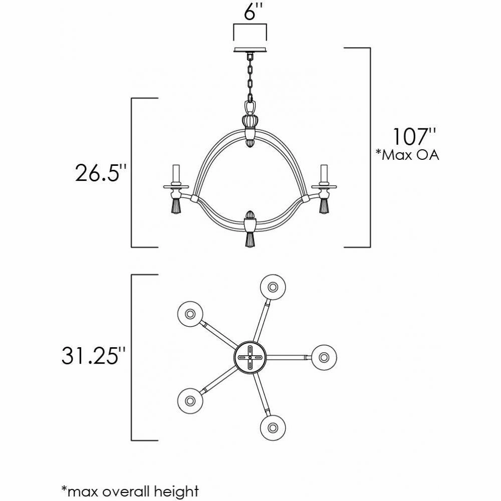 Studio M TRIOMPHE SM23735SGSAH Pendant - Silver Ash