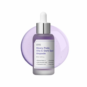 SUNGBOON EDITOR Meoru Podo Vita C Turn-over Ampoule | Niacinamide, Vitamin C | Korean Skincare | 1.01 fl.oz.