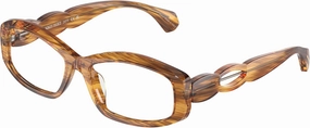Sunglasses A 5502 003/CT Striped Havana Photo Clear To