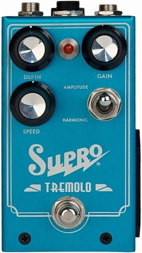 Supro Tremolo - Amplitude and Harmonic Tremolo Drive Pedal