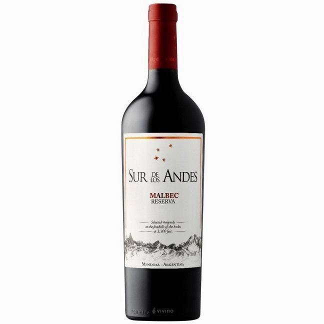 Sur de Los Andes Malbec Reserva 2021 (750ml)