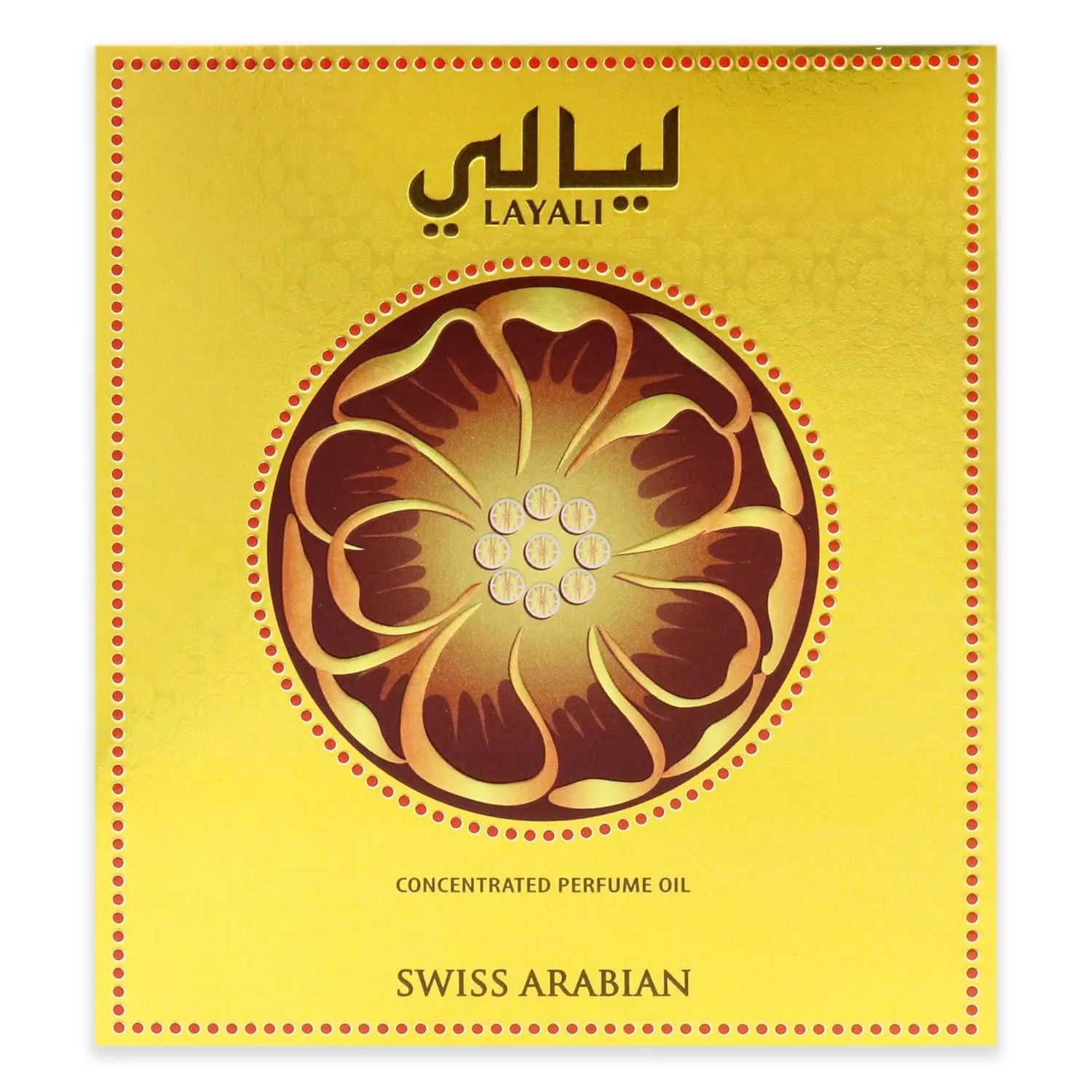 Swiss Arabian Layali - Luxury Products From Dubai - Long Lasting And Addictive Personal Perfume Oil Fragrance - A Seductive Signature Aroma - 0.5 Oz