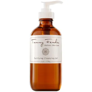 TAMMY FENDER - Purifying Cleansing Gel | Natural, Organic, Cruelty Free, Non-Toxic Skincare | Makeup Remover to Smooth, Soften, & Clarify | For Oily or Overactive Skin (6 fl oz | 178 g)