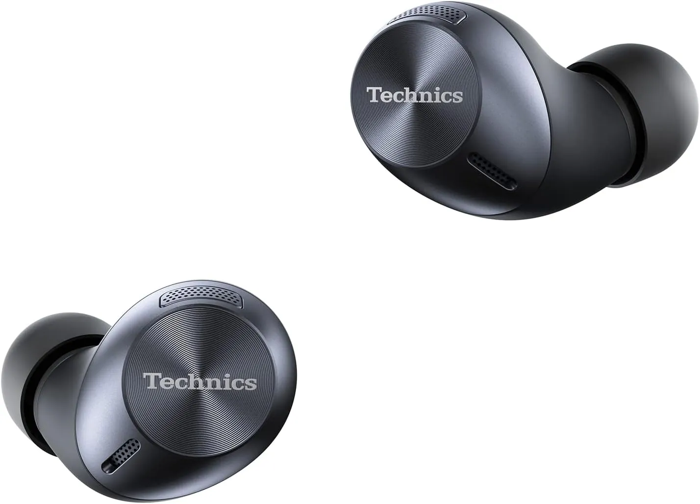 Technics True Wireless Multipoint Bluetooth Earbuds with Microphone, HiFi, Clear Calls, Long Battery Life, Lightweight Comfort Fit, Alexa Built In, EAH-AZ40-K (Black)