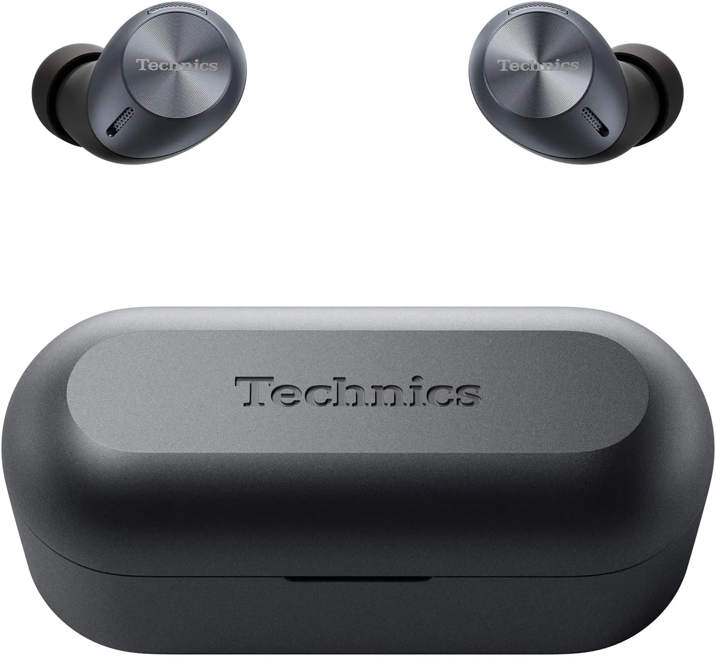 Technics True Wireless Multipoint Bluetooth Earbuds with Microphone, HiFi, Clear Calls, Long Battery Life, Lightweight Comfort Fit, Alexa Built In, EAH-AZ40-K (Black)