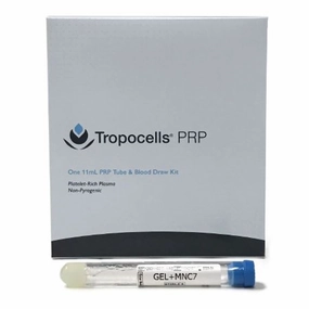 Tropocells - Platelet Rich Plasma Kit 2 X 11 mL Glass Vial Sterile - TC1000