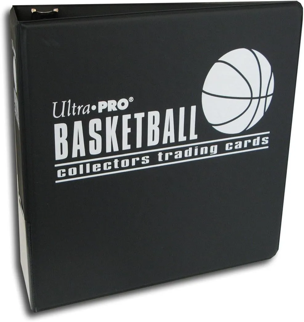 Ultra Pro 3" Black Basketball Album