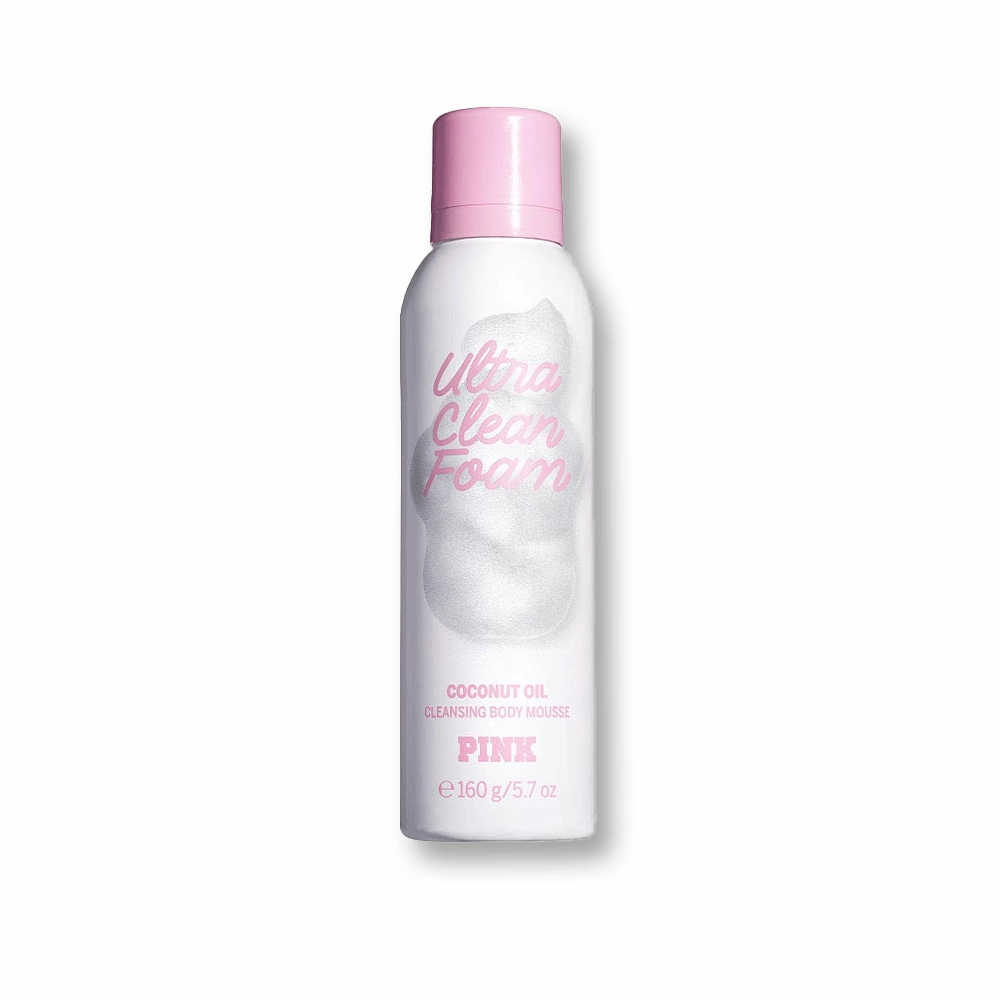 Victoria's Secret Pink Ultra Clean Foam Coconut Oil Body Mousse