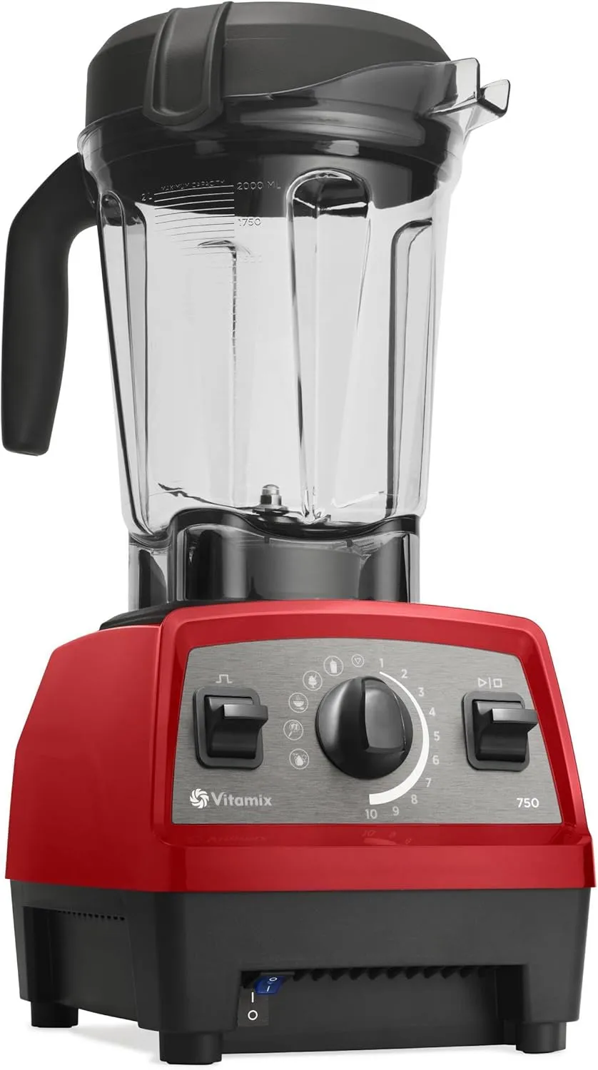 Vitamix Propel Series 750 Blender, Professional-Grade, 64-oz Low Profile Container, Red