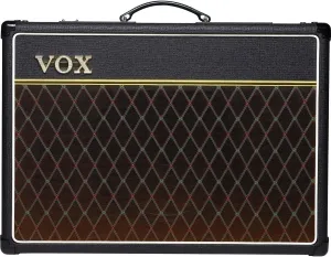 Vox AC15C1X 1x12 inch 15-watt Guitar Tube Combo Amplifier w/Alnico Blue Speaker, 2 Channels, Tremolo, Reverb, and Alnico Blue Speaker