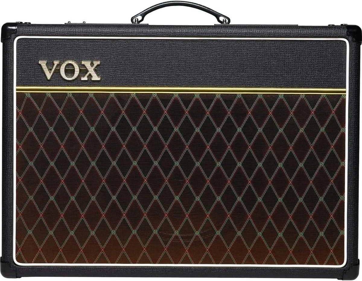 Vox AC15C1X 1x12 inch 15-watt Guitar Tube Combo Amplifier w/Alnico Blue Speaker, 2 Channels, Tremolo, Reverb, and Alnico Blue Speaker