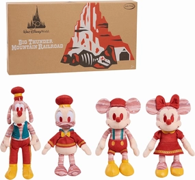 Walt Disney World 50th Anniversary Celebration Big Thunder Mountain Railroad Collectible Plush, Limited Edition 9-Inch , Officially Licensed Kids Toys for Ages 3 Up, Amazon Exclusive