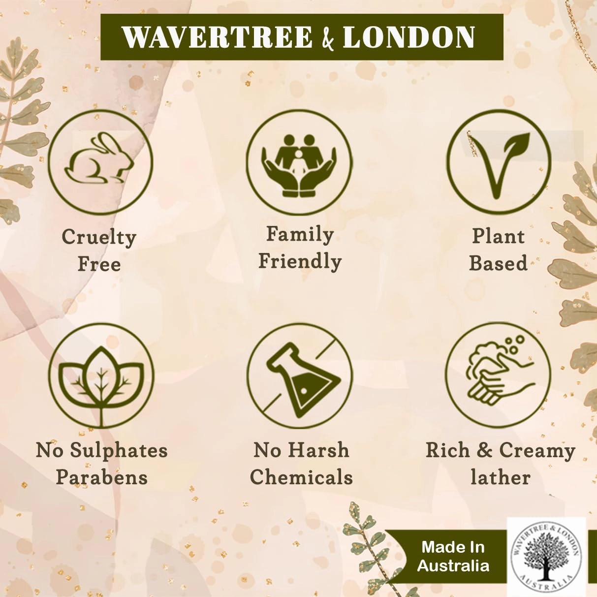 Wavertree & London Assorted Fabulous Florals (8 Bars), 7oz Moisturizing Natural Soap Bars, French -Milled and enriched with Shea Butter