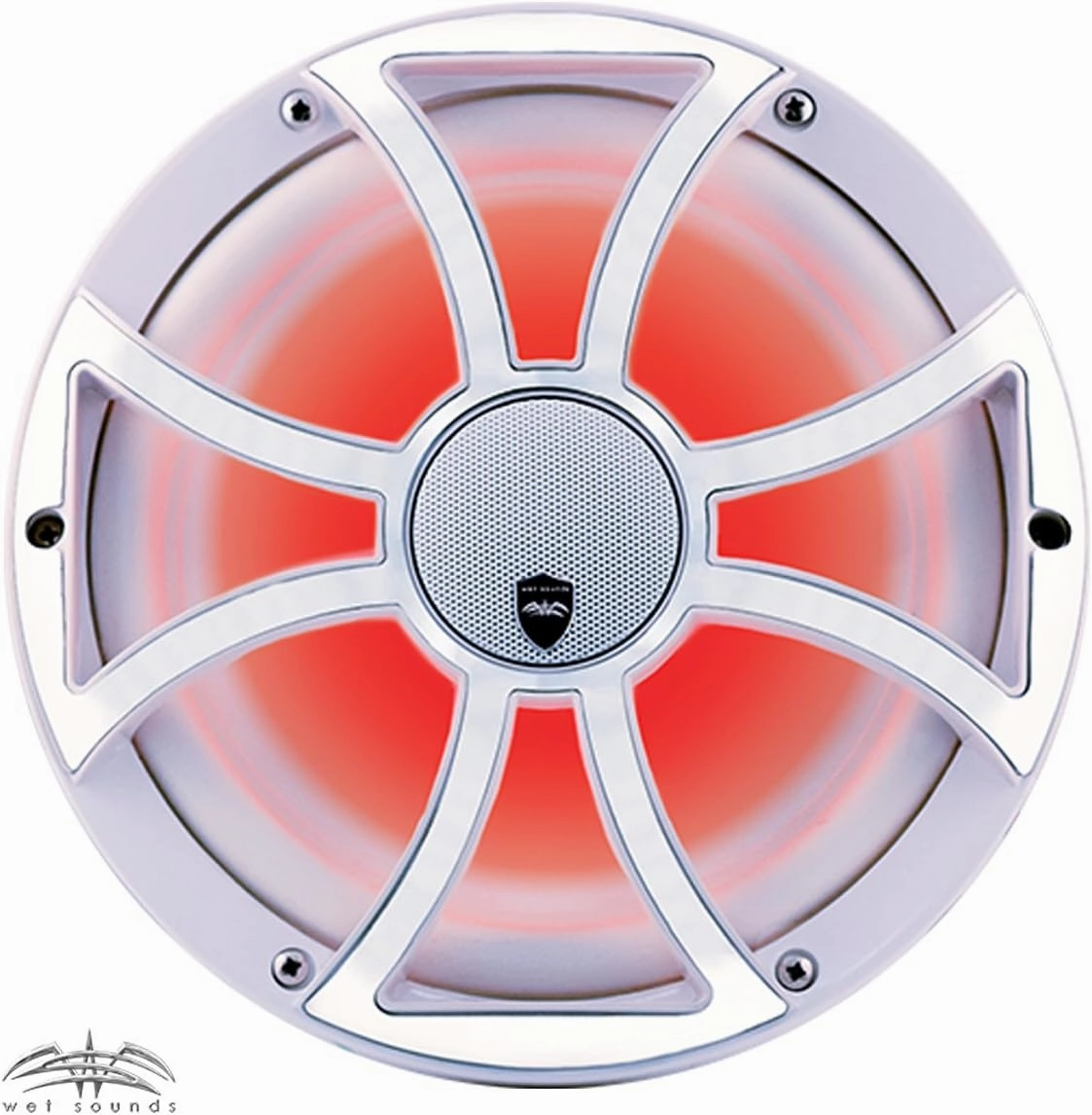 wet sounds REVO CX-10 XS-W-SS High Output Component Style 10" Marine Coaxial Speakers