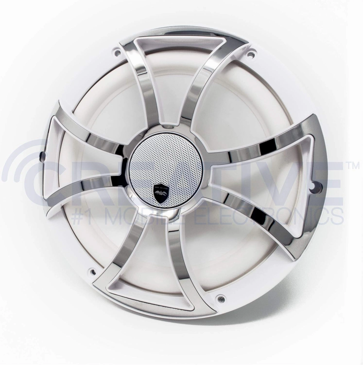 wet sounds REVO CX-10 XS-W-SS High Output Component Style 10" Marine Coaxial Speakers