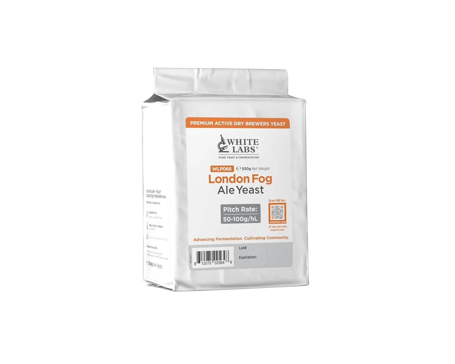 White Labs WLP066 Dry London Fog Ale Yeast 500g