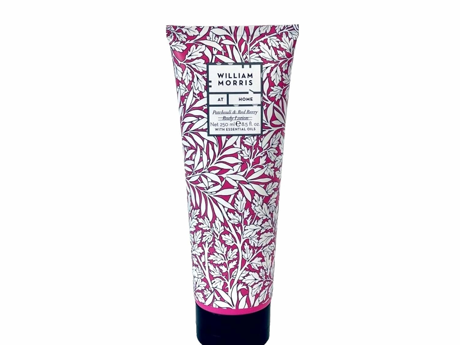 William Morris At Home Patchouli & Red Berry Body Lotion, 8.5 fl oz, with Essential Oils and Vitamin E