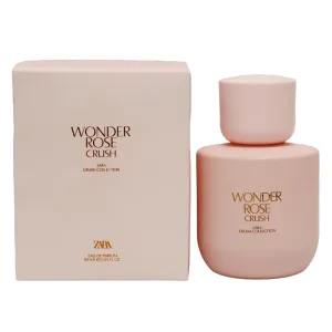 Zara Wonder Rose Crush Perfume for Women Bold and Radiant Fragrance in Signature Glass Bottle Inspired by the Original Wonder Rose Eau De Parfum 90 ML (3.04 FL OZ)