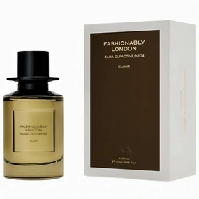 Zara Fashionably London Elixir Women Perfume Intense Floral Fragrance with Peony Red Musk & Bergamot by Jo Malone CBE Eau de Parfum EDP 100ml (3.4 fl. oz.)