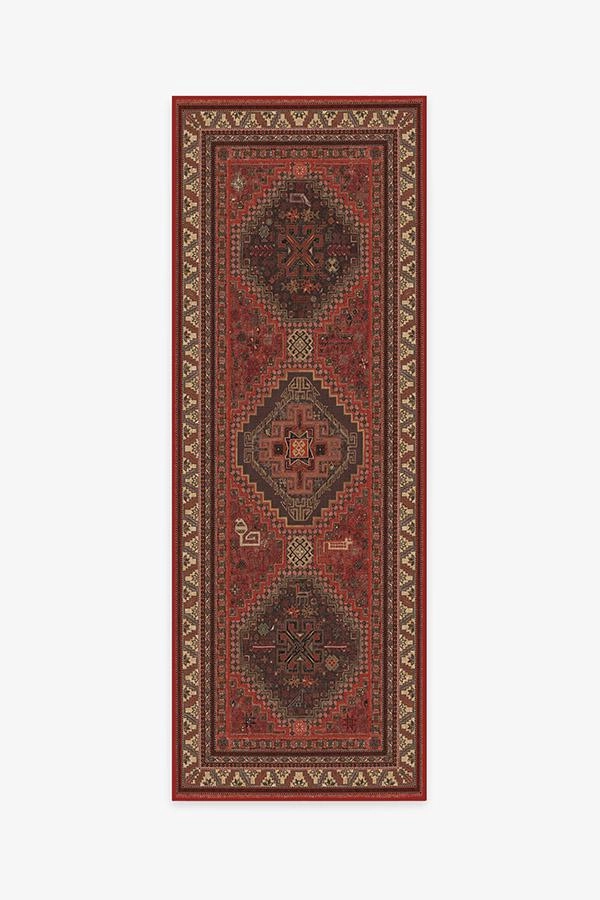 Zareen Scarlet Red Tufted Rug