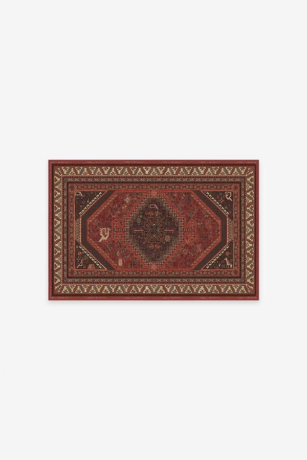 Zareen Scarlet Red Tufted Rug