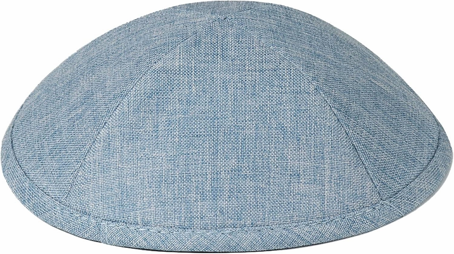 Zion Judaica Deluxe Linen Kippah Kids Yamakas Mens Ceremony Yarmulkes W/Clips